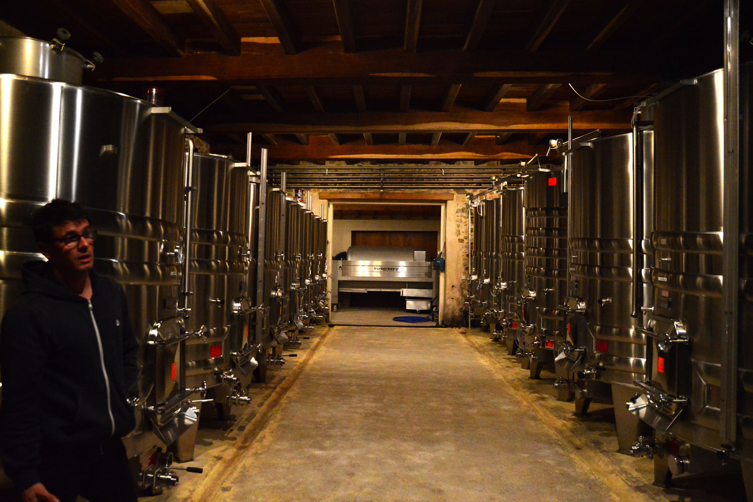 Vigne - Domaine Ameztia - Cuves