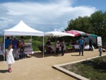 Convivialité sur le marché