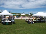 Convivialité sur le marché