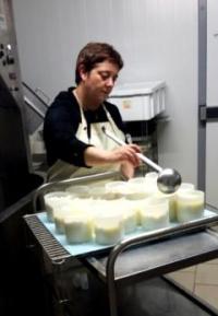 Préparation du camembert