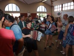 Les jeunes de villefranque ont animé la journée avec leurs trikitixa