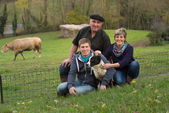 Jara-Xolan (Ascarat) : porc basque Kintoa, veau-boeuf