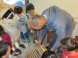 Frécéric Forsans, apiculteur et éleveur de porcs basques