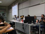 Conférence où Christian Aguerre à présenté la démarche de circuit court Basaburuko Saskia