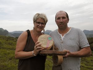 Christelle et David Irola (fromage de brebis, Estérençuby)