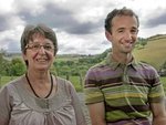 Josette Subelzu et Olivier Doyhenart (produits laitiers)